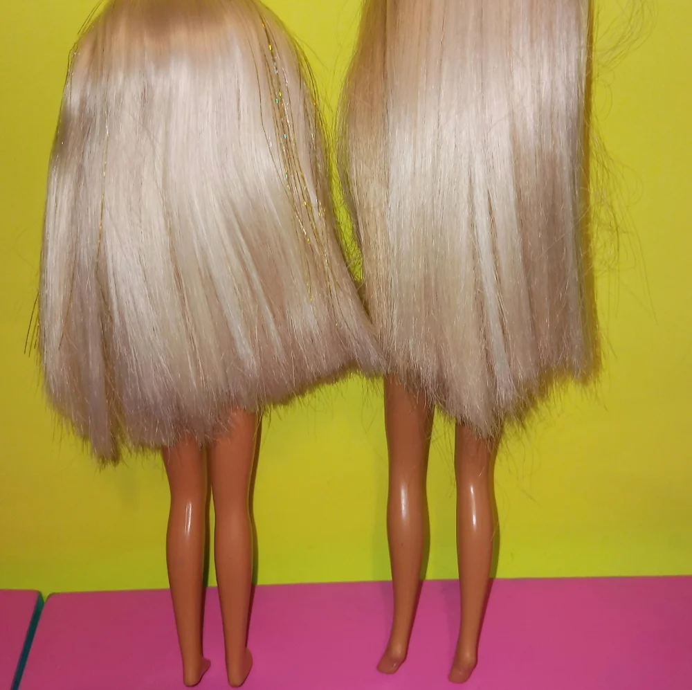 Barbie & skipper doll Pearl beach splash N Color